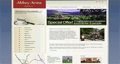Desktop Screenshot of abbeyarmshotel.com